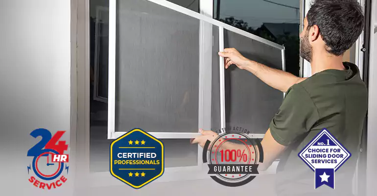 Sliding Screen Door Frame Repair in Palm Beach