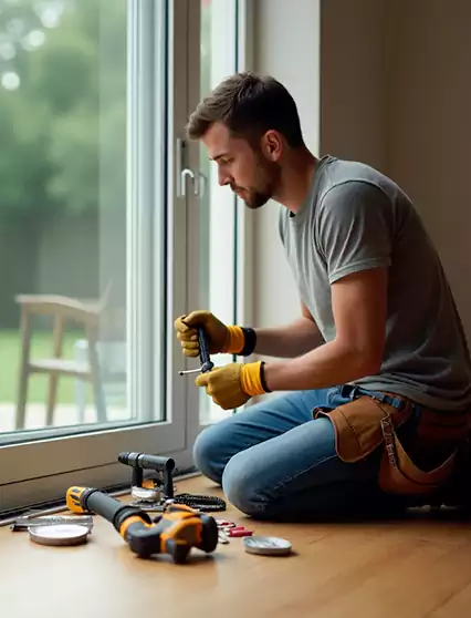 Professional Pella Sliding Glass Door Screen Replacement in Palm Beach, FL